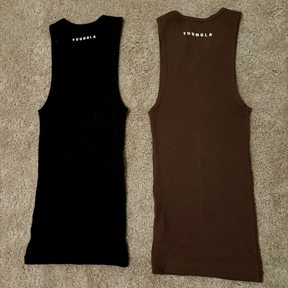 New YoungLA 340 Wife Lovers-  set of 2 Unisex Tank tops (size- Small)